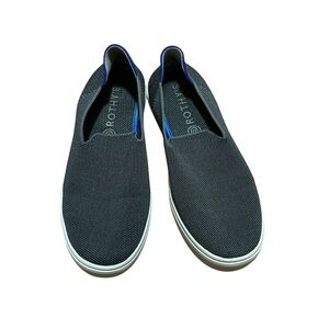 Rothy’s Slip On Sneakers Blue Washable Knit Shoes Women’s Size 8